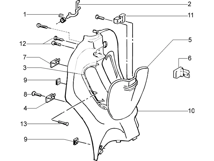 Bo?te ? gants avant