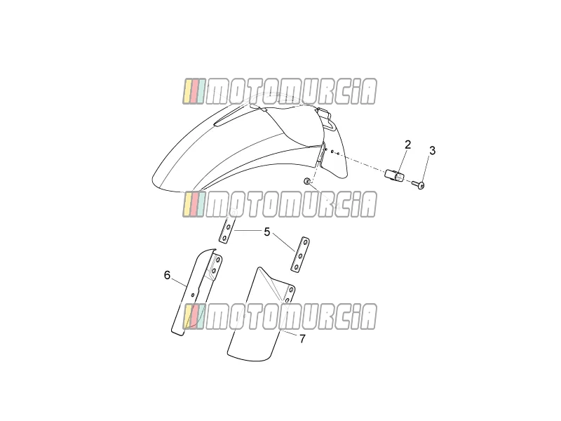 Frame » Front Body - Front Mudguard