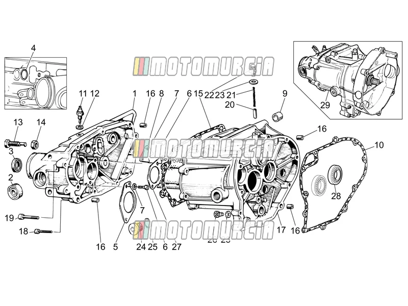 Cage de transmission