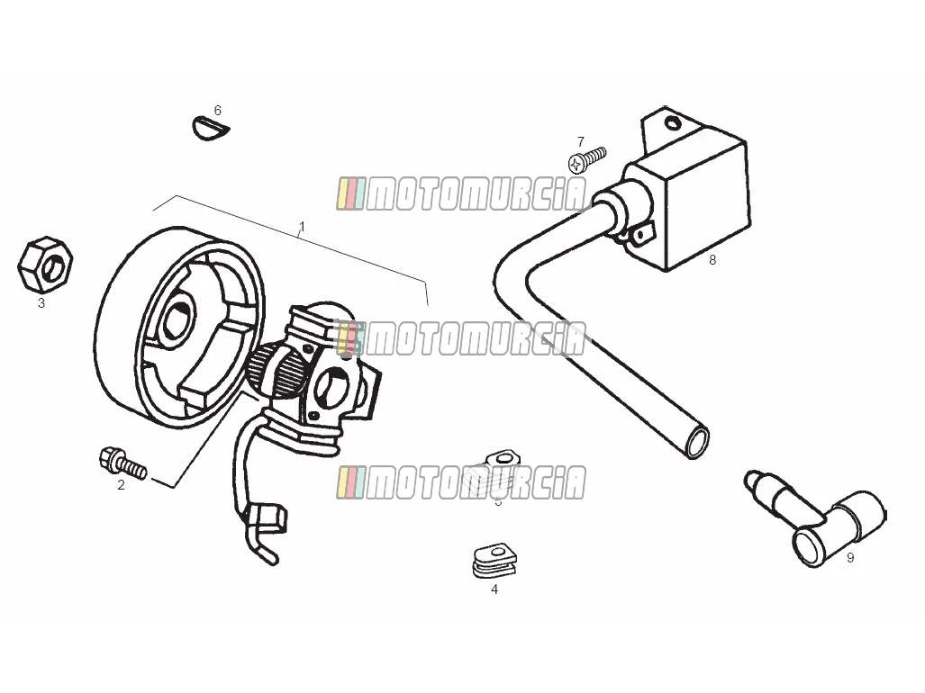 Cdi magneet assy