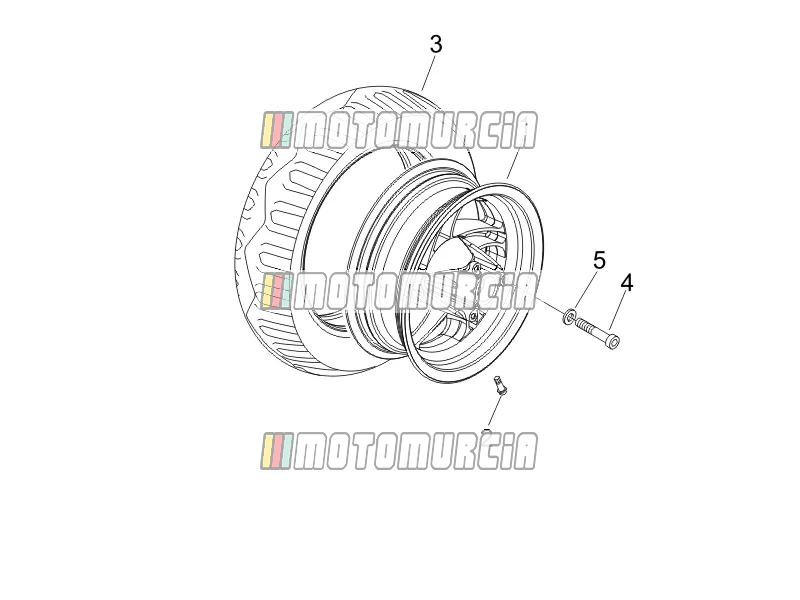 Roue avant