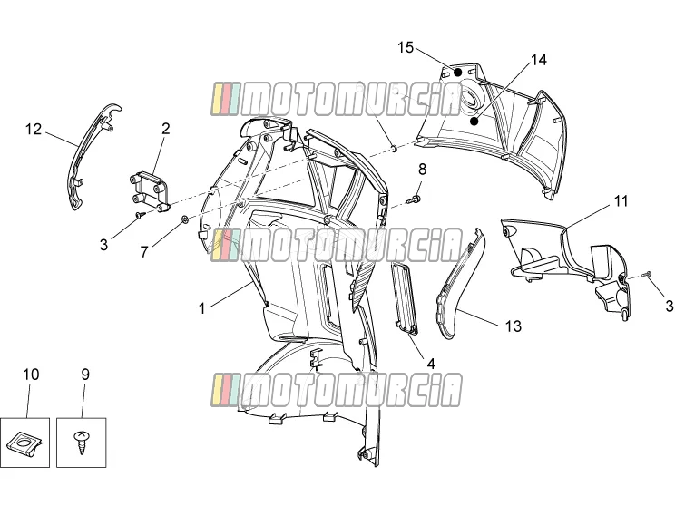 Frame » voorkant body - intern schild