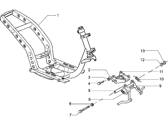 Chassis-central Stand