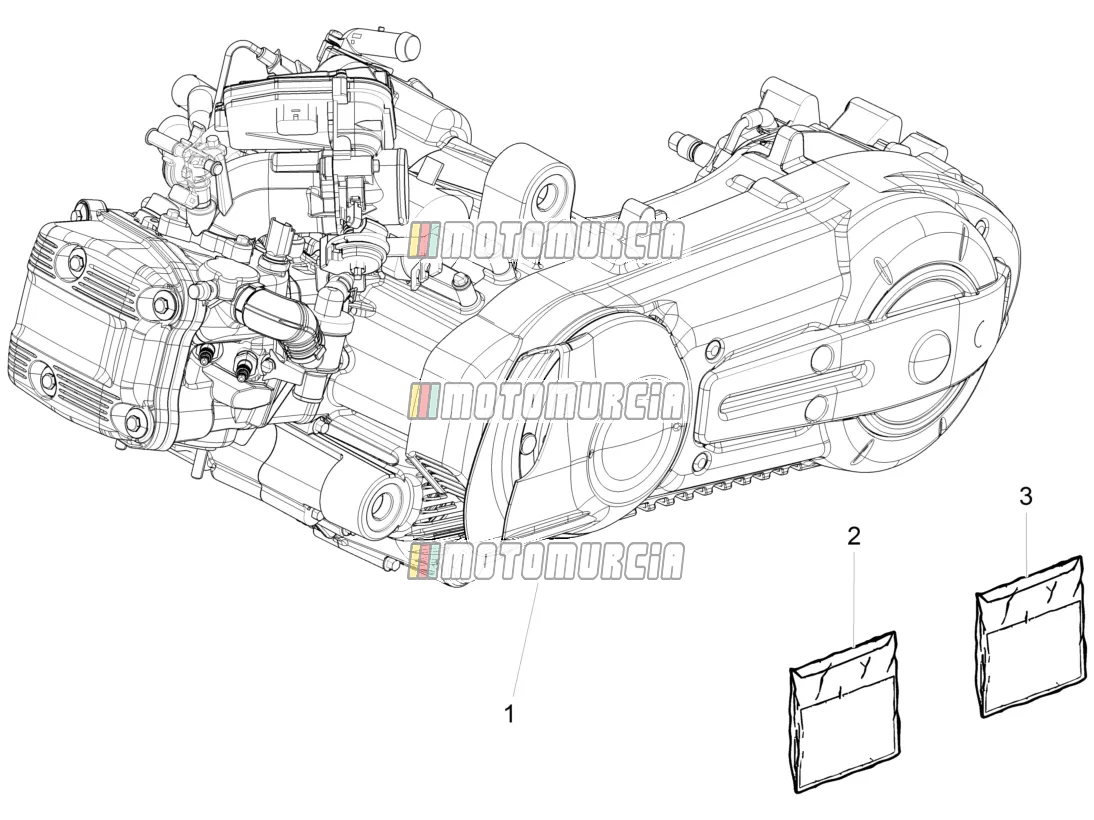 Motor, montage
