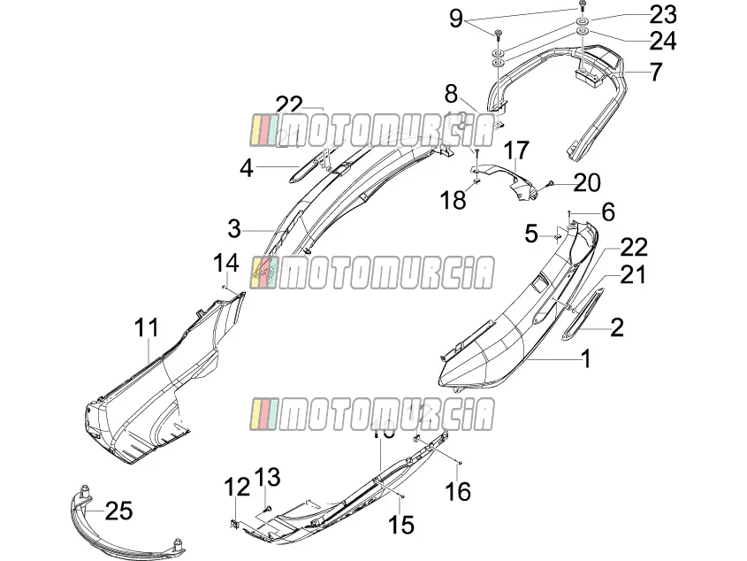 Cubierta lateral - spoiler