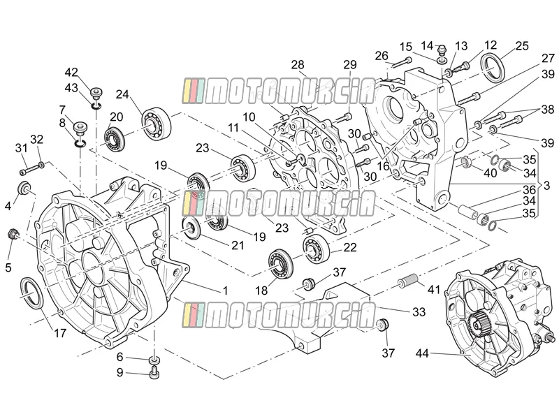 Cage de transmission