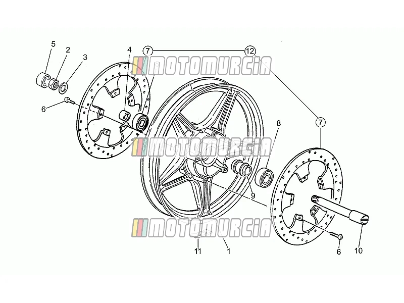 Frnt wh, legering, 2e serie