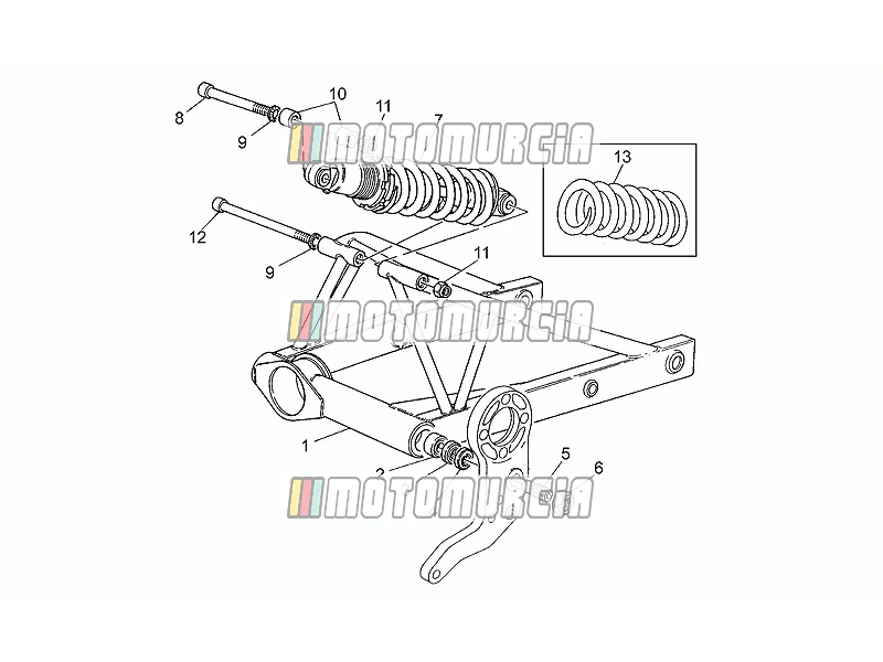 Bras oscillant