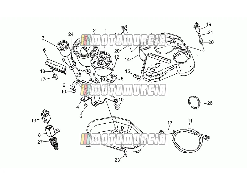 Dashboard-van frame pg17001