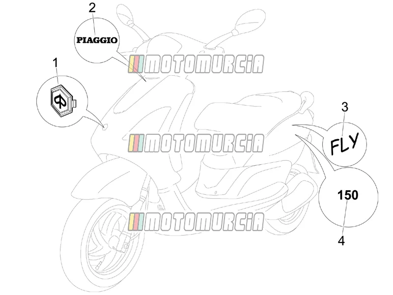 Platen - emblemen