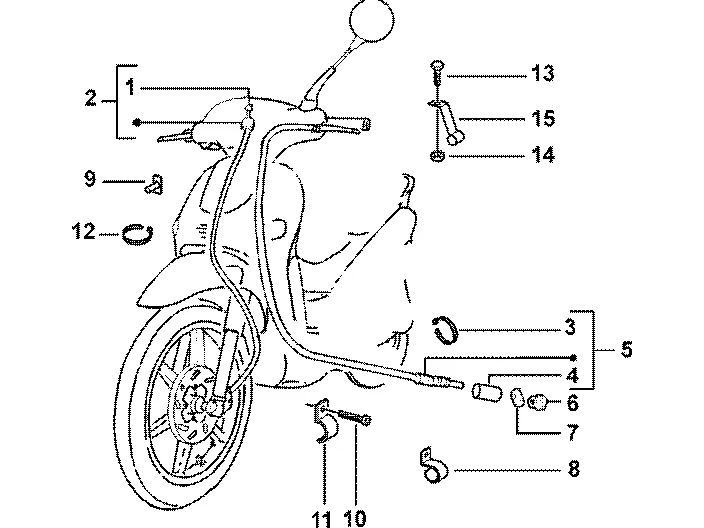 Kilometerteller transmissies-achterrem