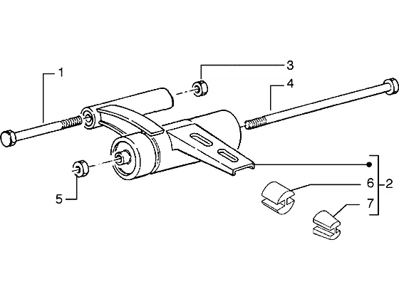 Bras oscillant