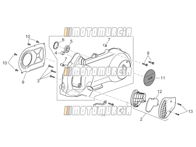 Motor »variatorkap