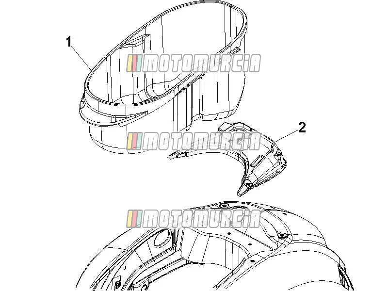 Huosing capacete - undersaddle