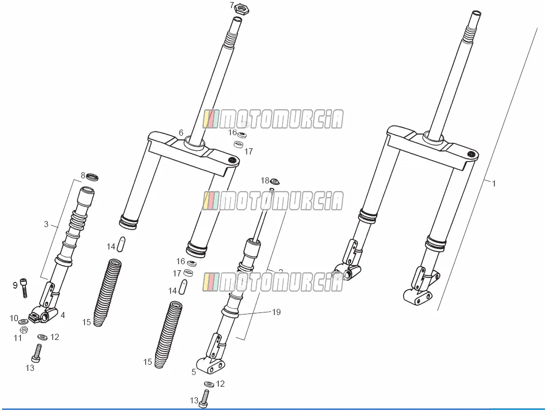 Fourche avant
