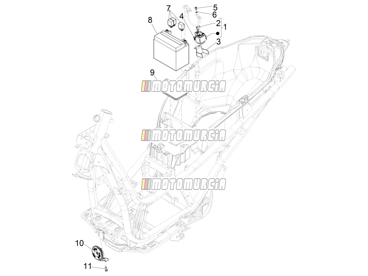 Remote Control Switches - Battery - Horn