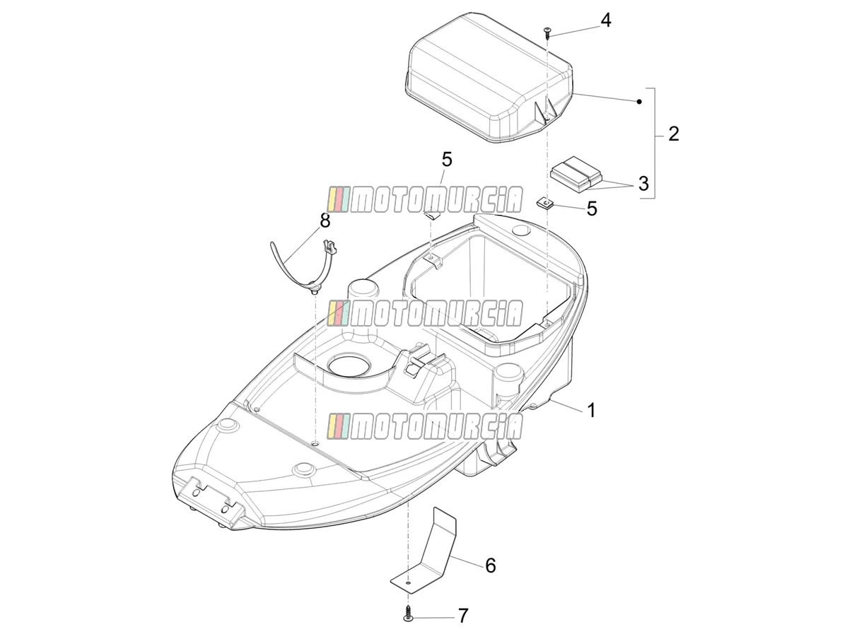 Huosing capacete - undersaddle