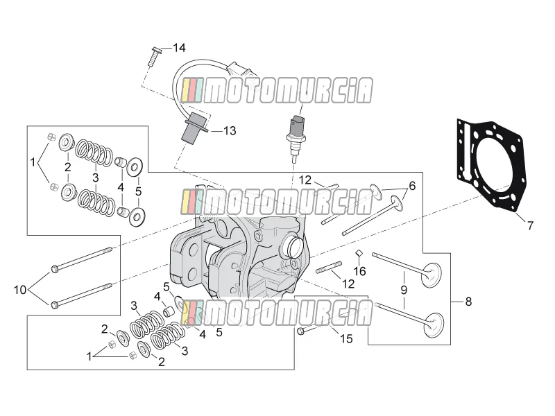 Motor » cilinderkop