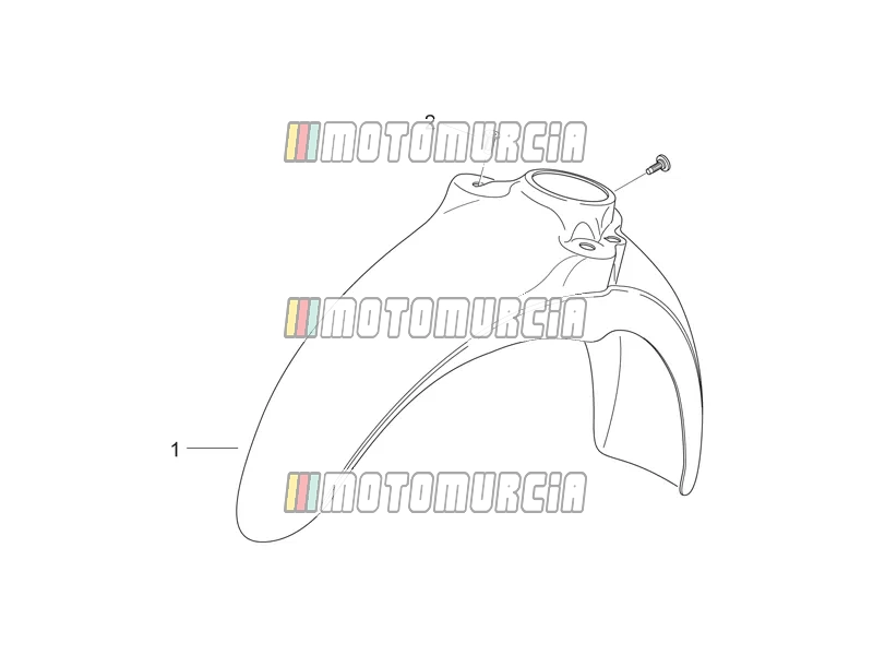 Frame » Front Body Vi - Front Mudguard