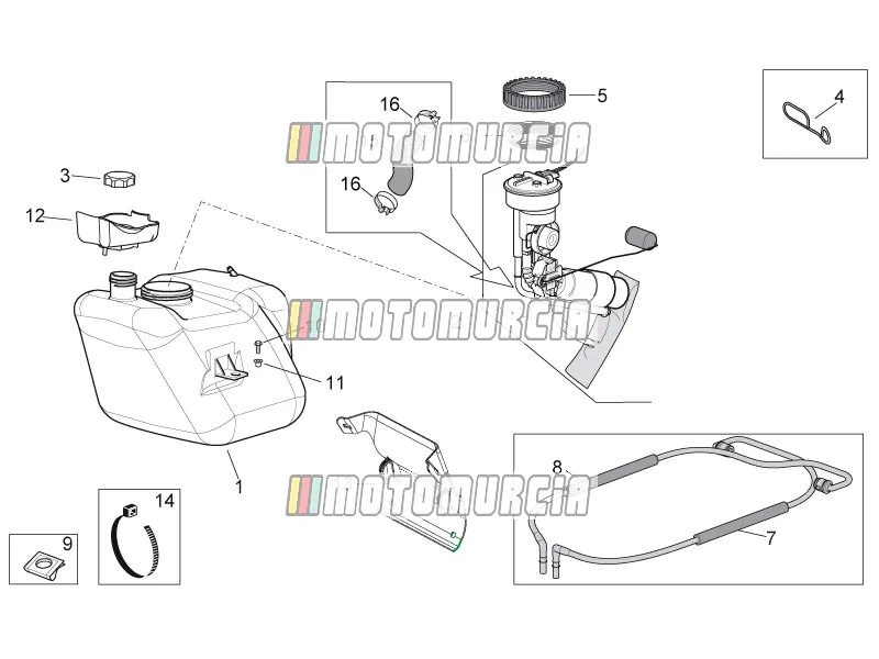 Brandstoftank