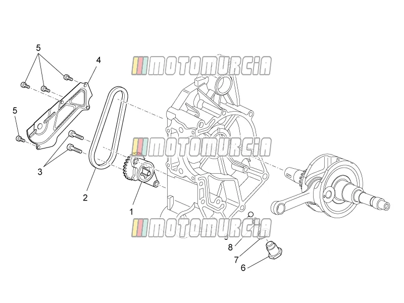 Motor »oliepomp