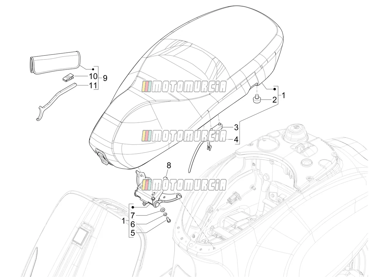 Selle - trousse ? outils