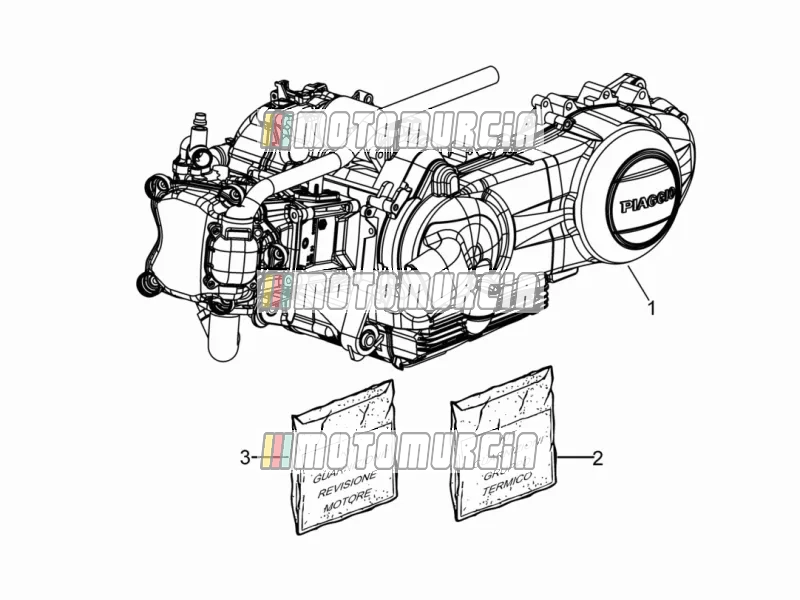 Motor, montage