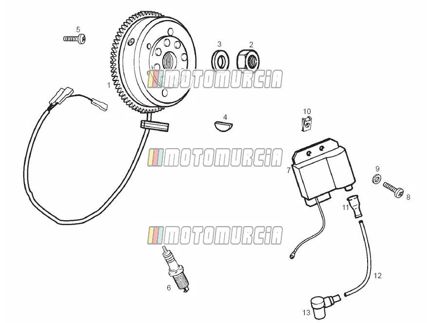 Cdi magneet assy