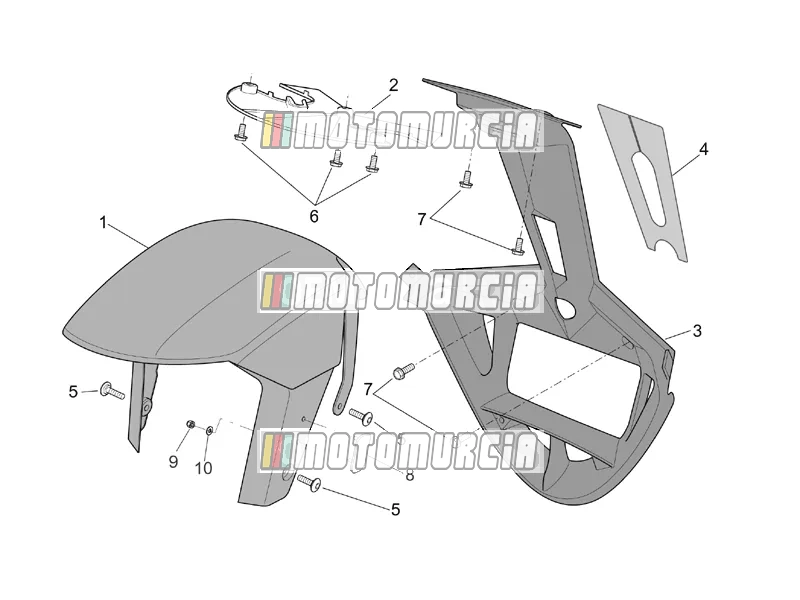 Front Body - Front Mudguard