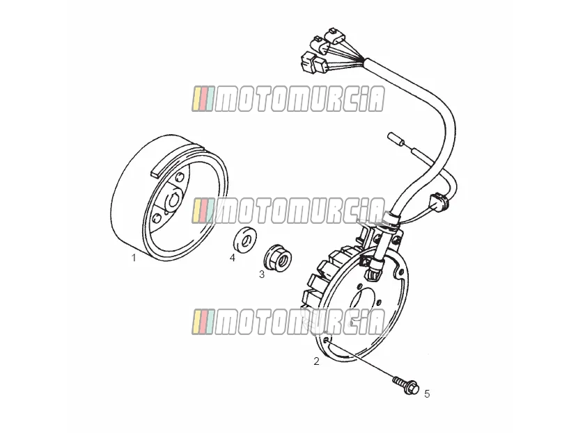 Cdi magneet assy