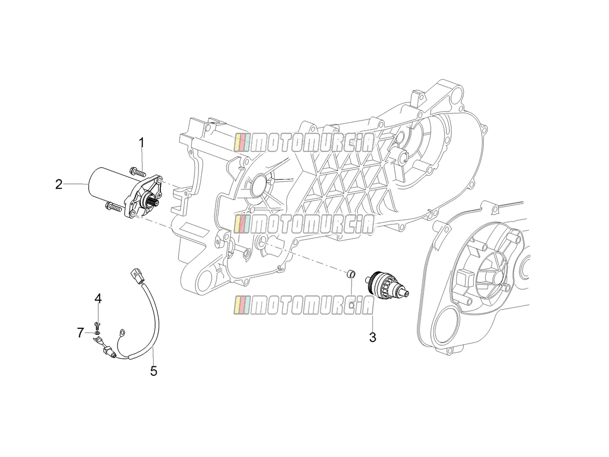 Motor » starter / elektrische starter