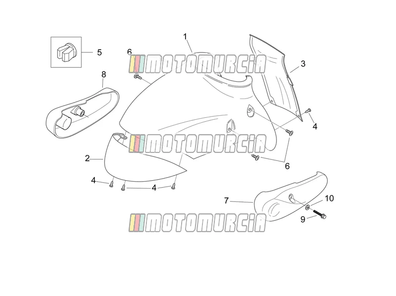 Front Body - Front Mudguard