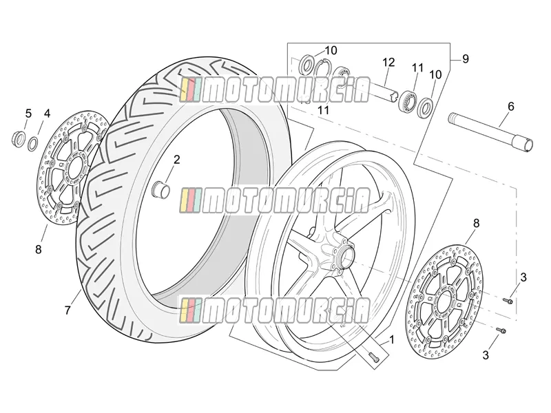 Version roue avant r