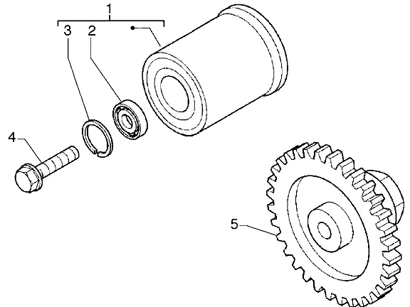 Koppelbegrenzer - demperpelley (voor 180cc-voertuigen)