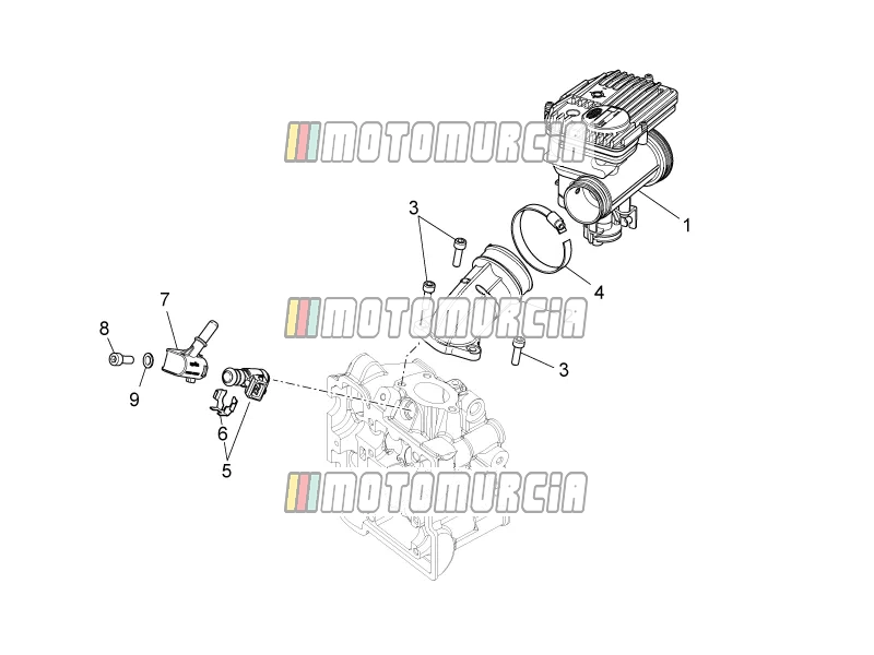 Motor » injectie-eenheid