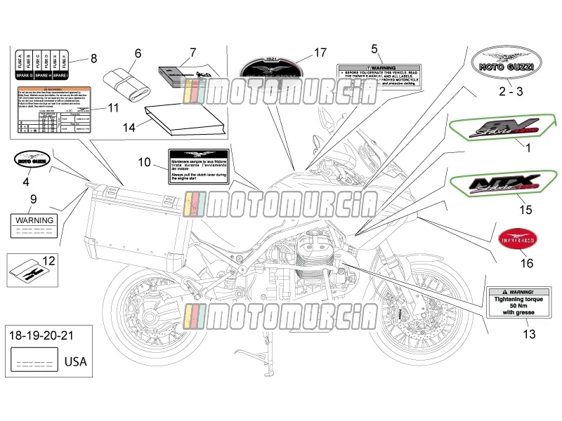 Conjunto de placas-decal-op.handbooks