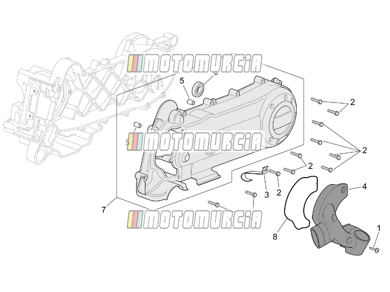 Motor »variatorkap