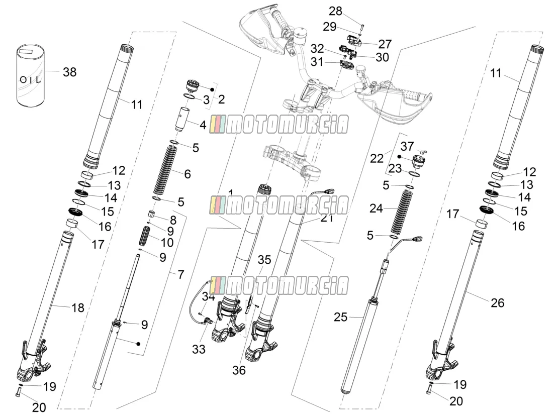 Front Fork Dynamic Damping Sachs