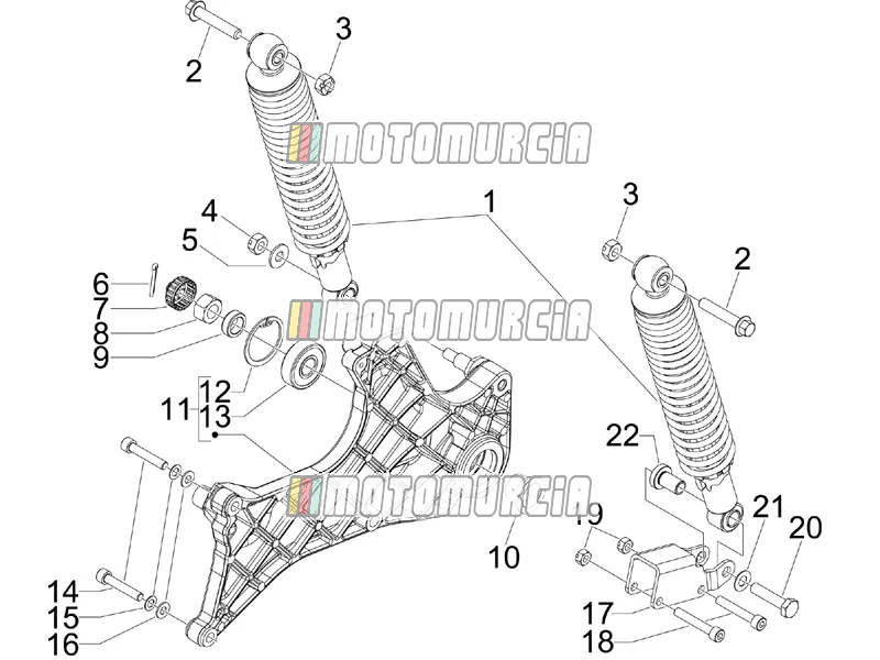 Rear Suspension - Shock Absorber/s