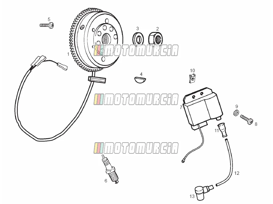 Cdi magneet assy