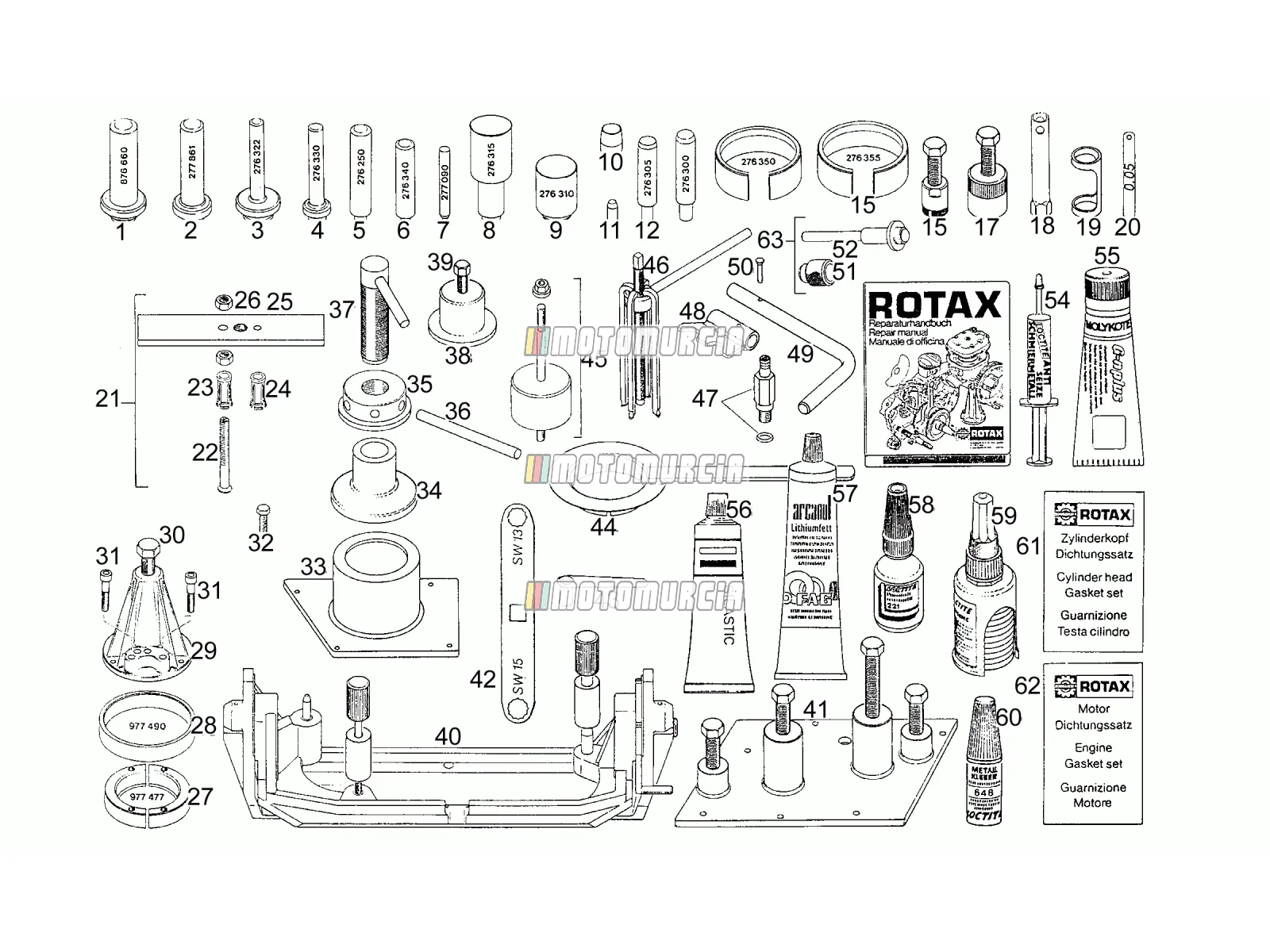 Outils spéciaux