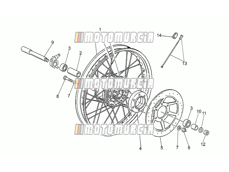 Roue avant<lx16499