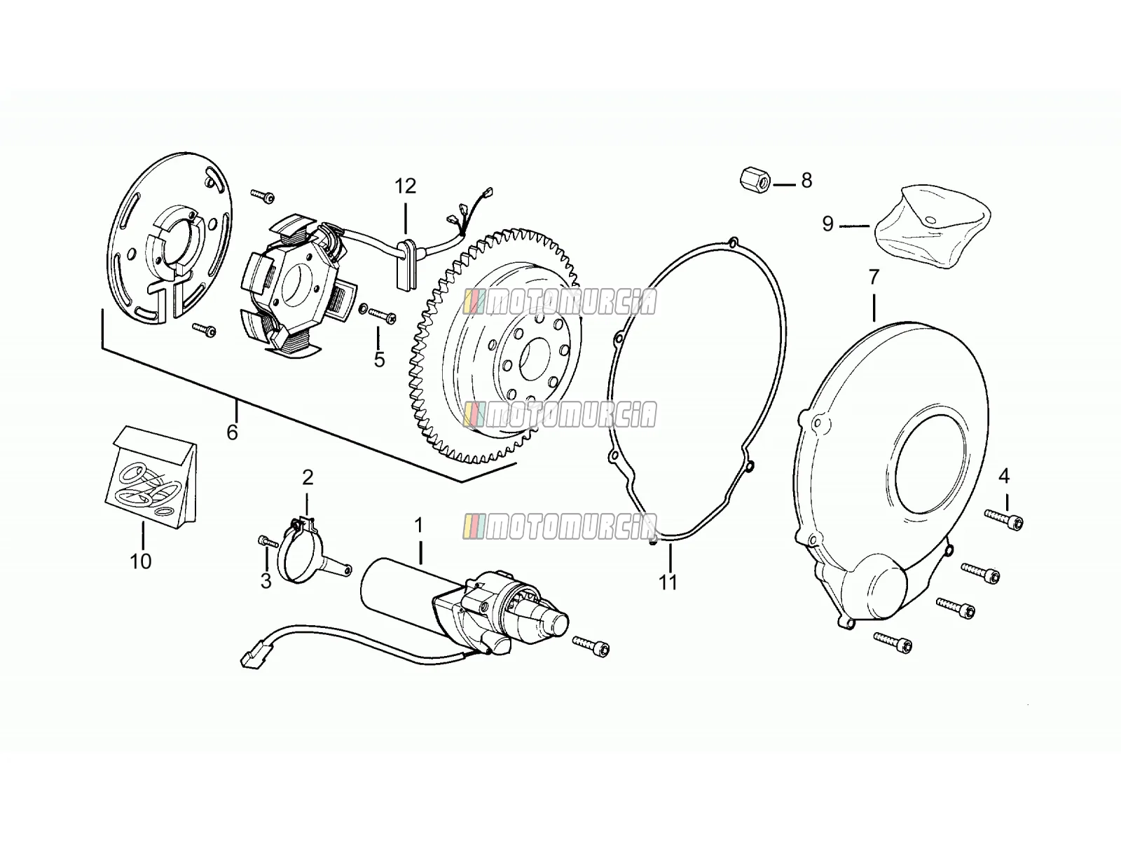 Cdi magneet assy