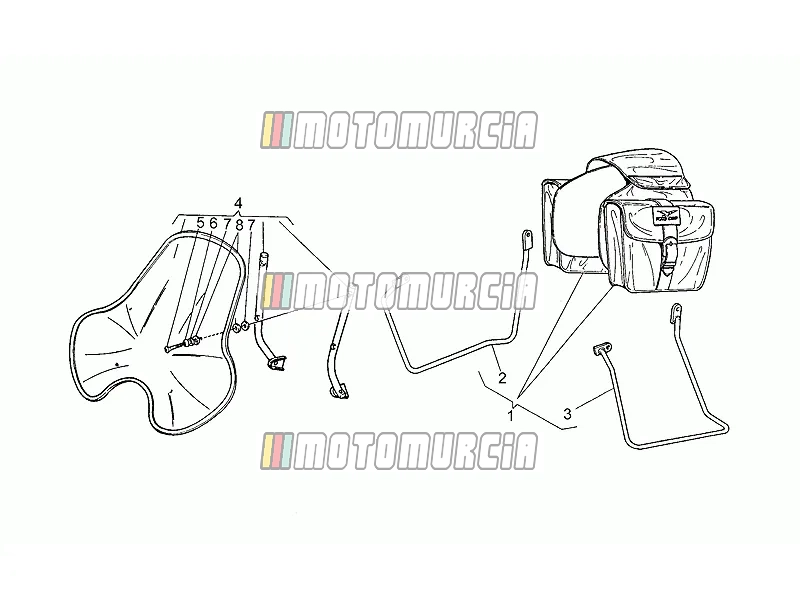Kit valises-pare-brise