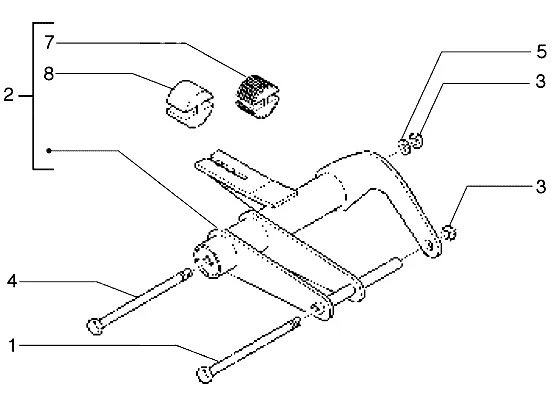 Bras oscillant