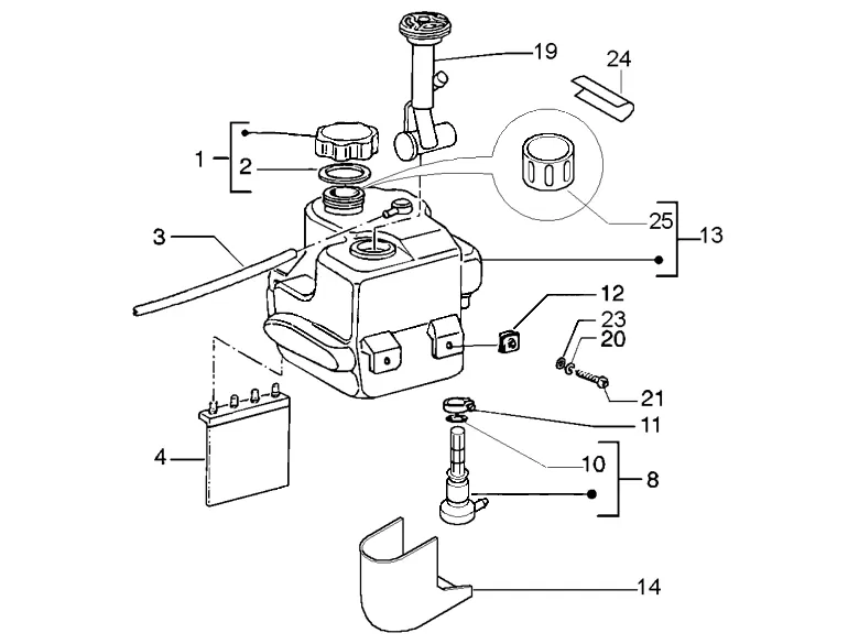 Brandstoftank
