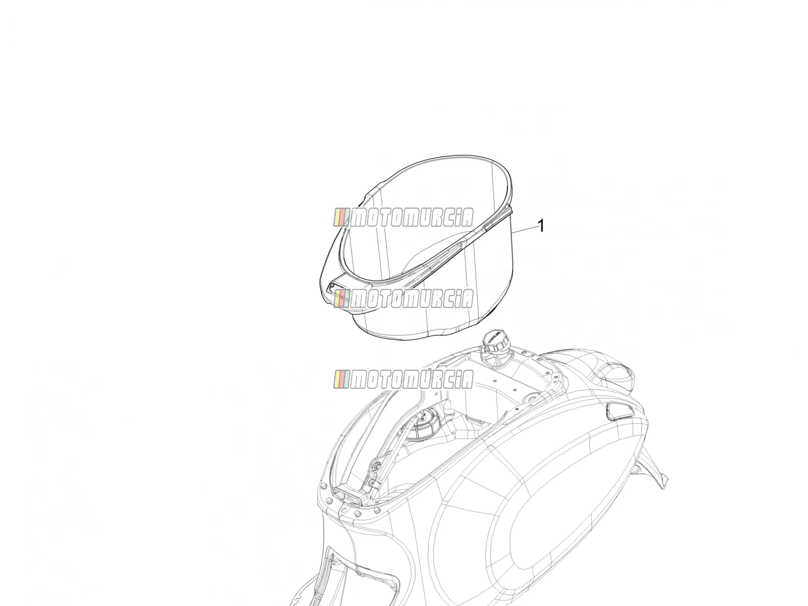 Huosing capacete - undersaddle