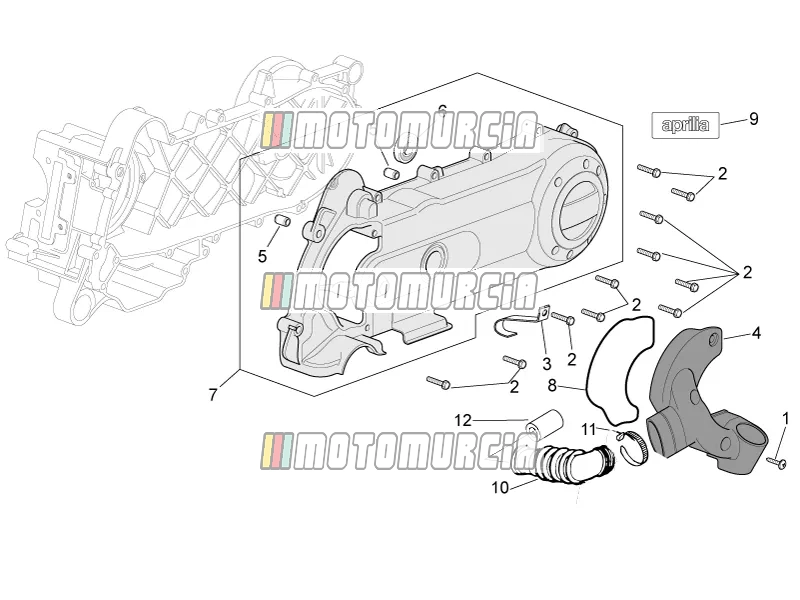 Motor »variatorkap