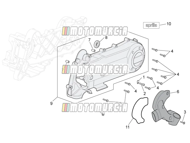 Motor »variatorkap