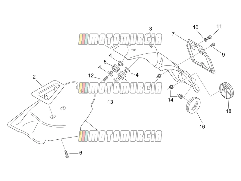 Frame » achterlichaam iii - spatbord